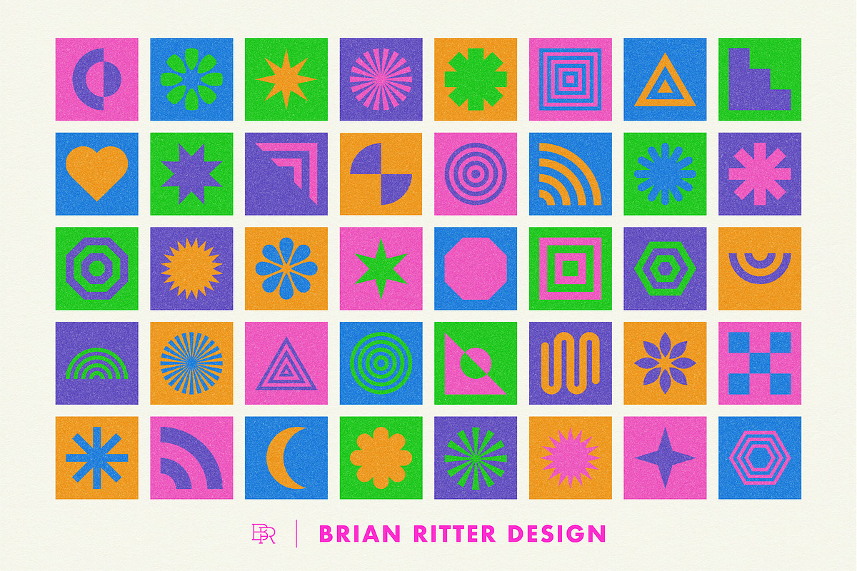 Risograph Toolkit for Photoshop, a Brush Add-On by Brian Ritter Design (Photo 3 of 13)