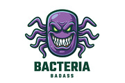 bacteria logo, an Education Illustration by Izdihaar_Studio (Thumbnail 2 of 3)