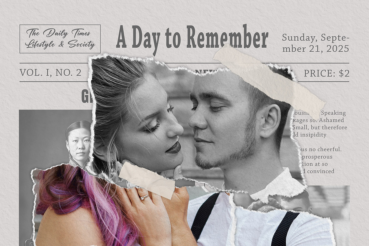 Torn Paper Cut Photo Template, an Action Add-On by MRI STUDIO (Photo 30 of 34)