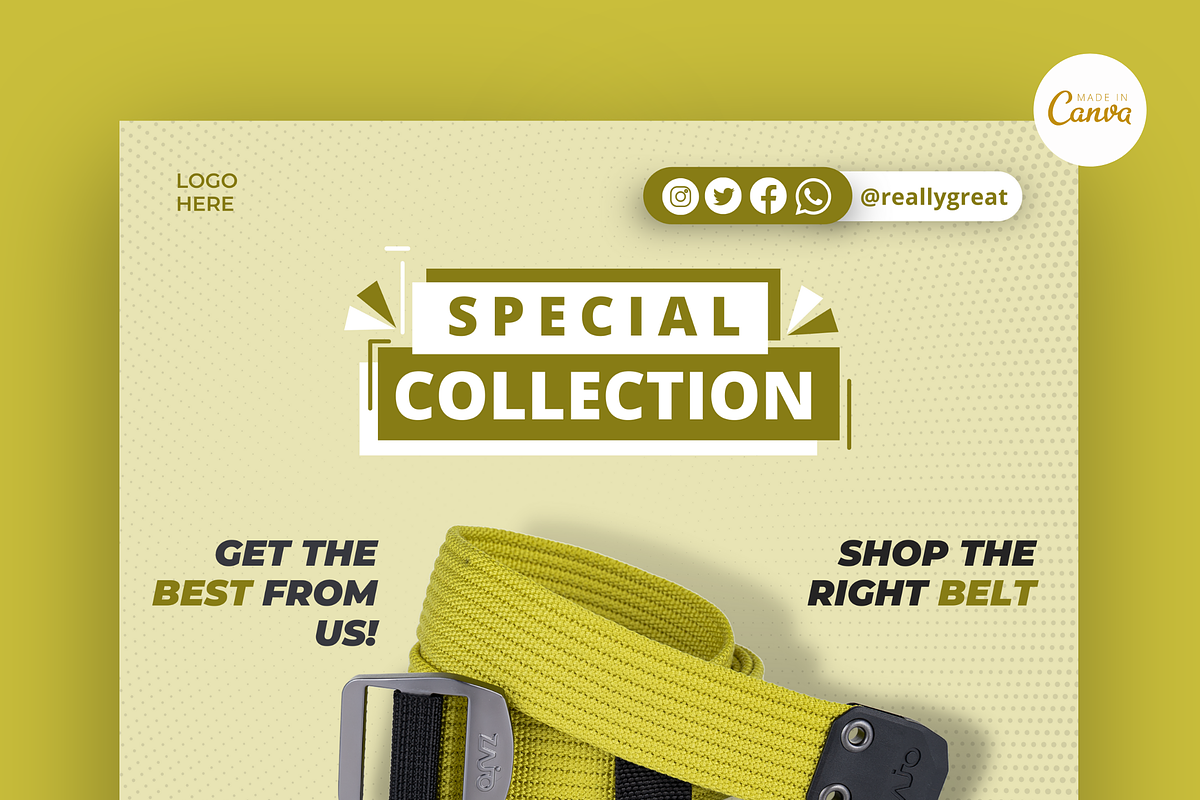 Fashion & Clothing Template Kit I, a Social Media Template by Exceptionalways (Photo 17 of 31)