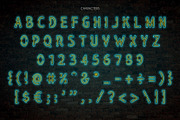 Realistic Neon SVG Font Pack, a Font by Andrey Yaroslavtsev (Thumbnail 2 of 6)