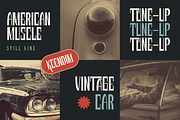Koondim – Retro Condensed Font, a Sans Serif Font by twinstd (Thumbnail 6 of 12)