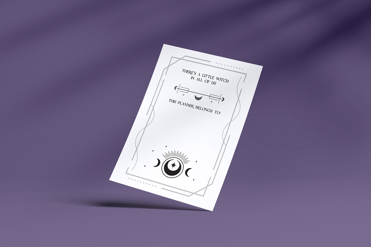 Witchy Daily Planner, a Stationery Template by mallory.jacobson (Photo 9 of 9)