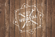Set of vintage carpentry logos, a Branding & Logo Template by AkimD (Thumbnail 3 of 8)
