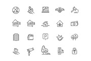 Real Estate Icons, an Object Illustration by Tettygreen (Thumbnail 3 of 3)