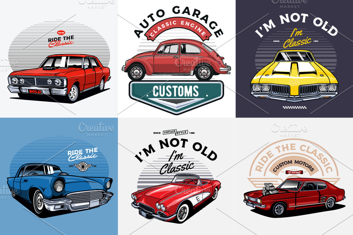 Ultimate Cars Collection, a Transportation Illustration by The BolzStudio (Photo 9 of 50)