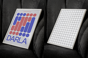 Framed Poster Mockup on Sofa, an Advertising Mockup by Mocktopia (Thumbnail 11 of 12)