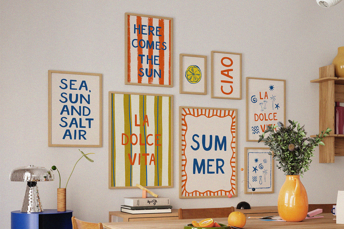 Mediterranean Summer aesthetic, an Object Graphic by lokko studio (Photo 7 of 9)