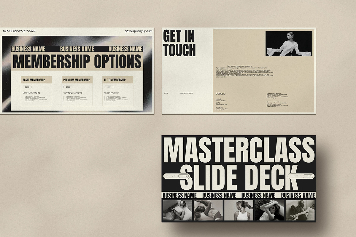 Slide Deck Masterclass Webinar, a Presentation Template by Studio Temply (Photo 14 of 14)