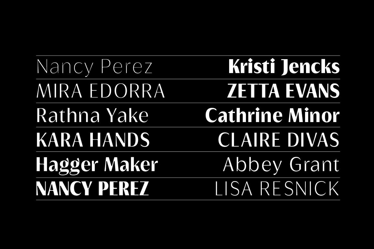 Griggs Sans Serif, a Sans Serif Font by Seniors (Photo 6 of 8)