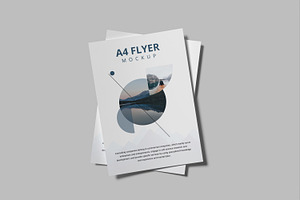 A4 Flyer Mockup