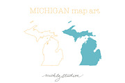 USA & 50 states maps bundle, an Illustration by michLg designs (Thumbnail 2 of 4)