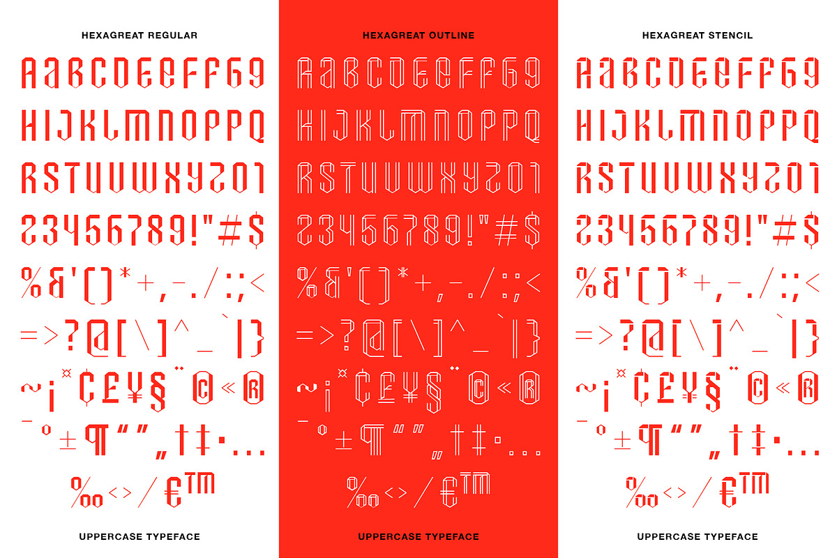 Hexagreat - Sport Display Font, a Sans Serif Font by Invasi Studio (Photo 11 of 11)