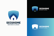 Home Security & Protection Logo, a Branding & Logo Template by Design_Planet (Thumbnail 1 of 3)