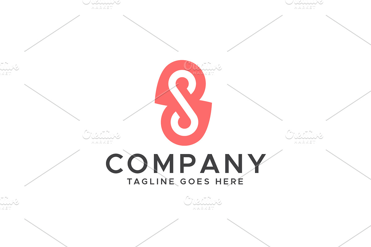 Letter S pin logo design, a Branding & Logo Template by Amadul11 (Photo 1 of 4)