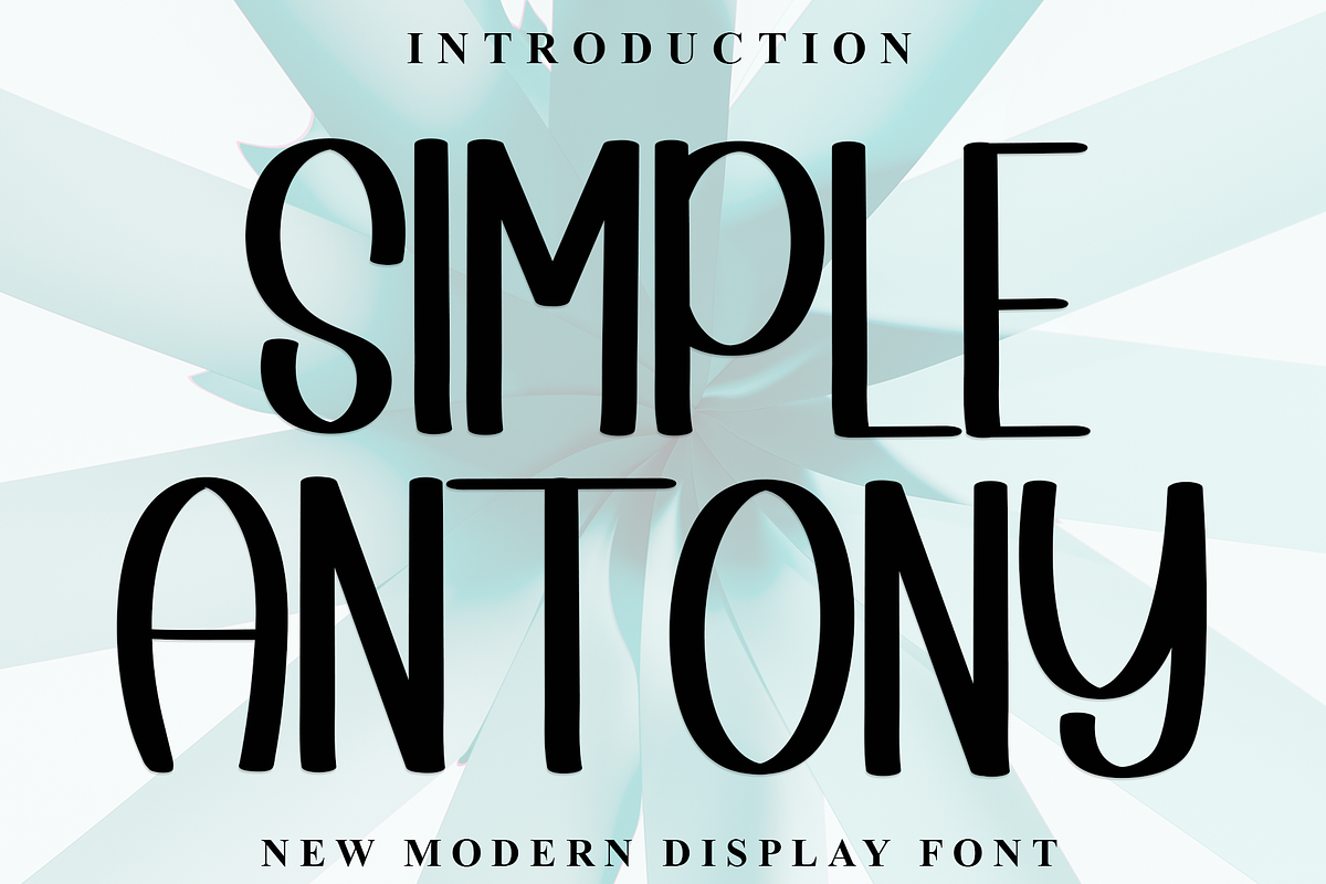 Simple Antony, a Handwritten Font by FreshTypeINK (Photo 1 of 8)
