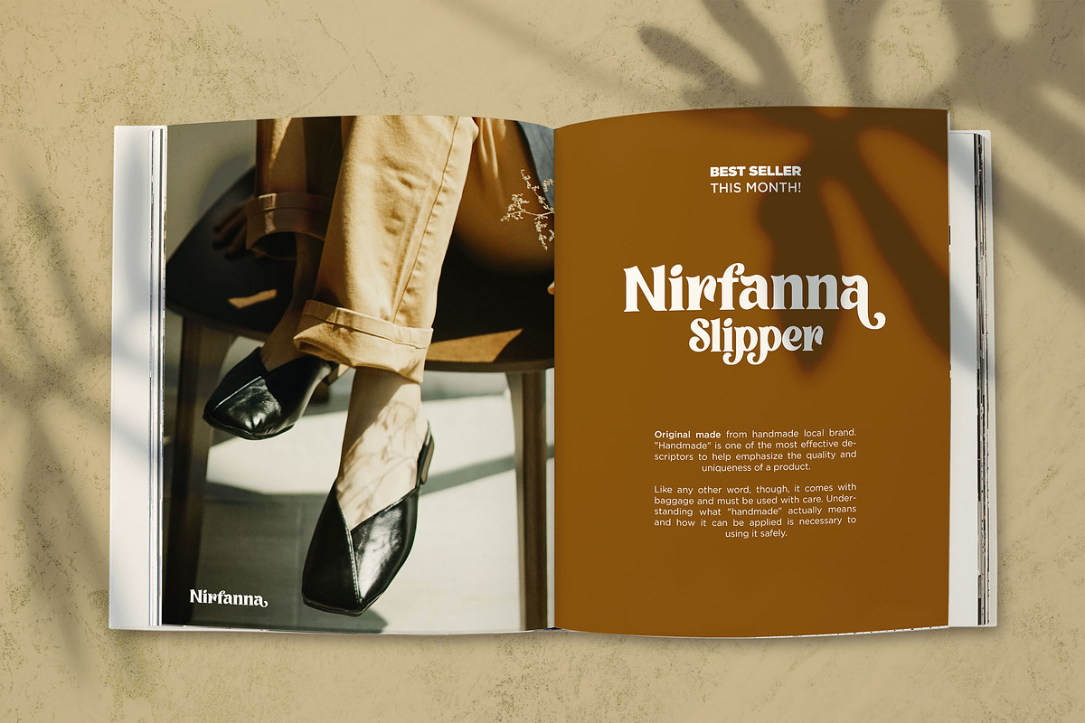 Vigallse - Vintage Modern Serif, a Serif Font by Krakenbox Studio (Photo 6 of 14)