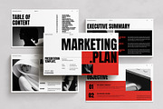 Marketing Plan Presentation Template, a Presentation Template by DesignCrest (Thumbnail 3 of 14)