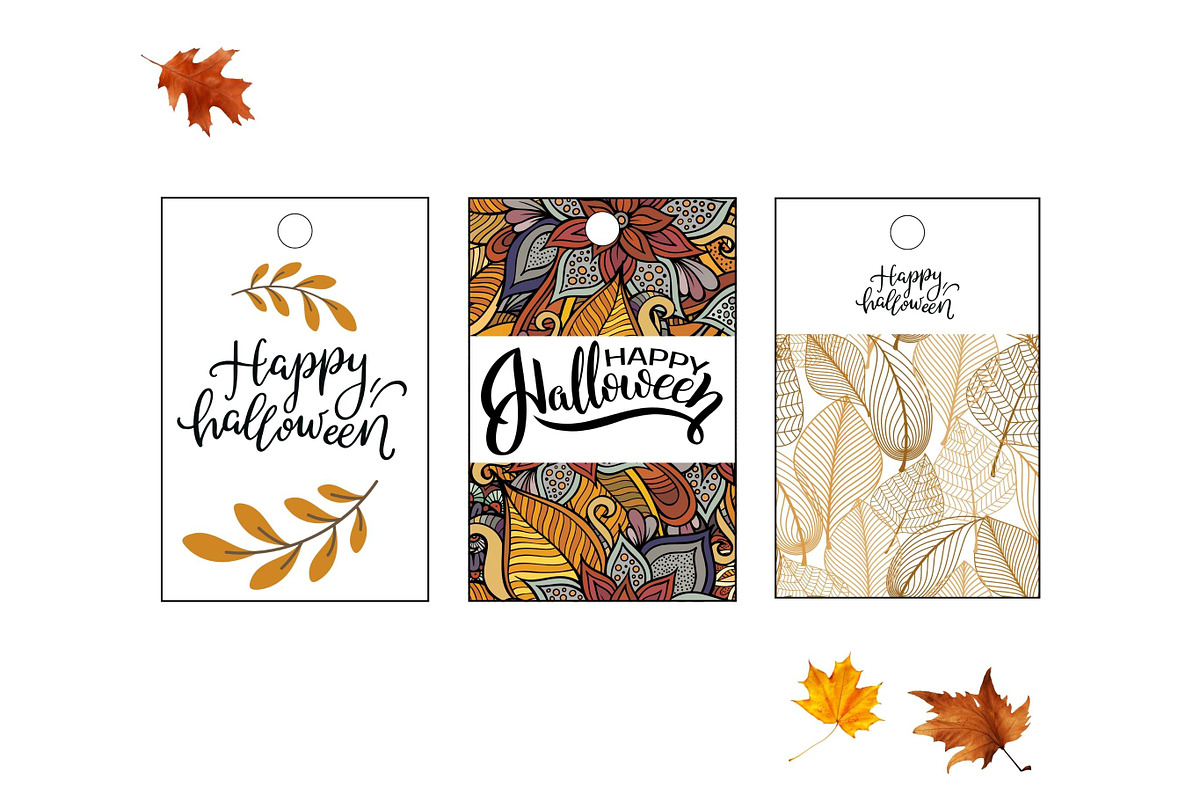 Printable Halloween Tags, Gift Tags, a Card Template by idArt (Photo 3 of 4)