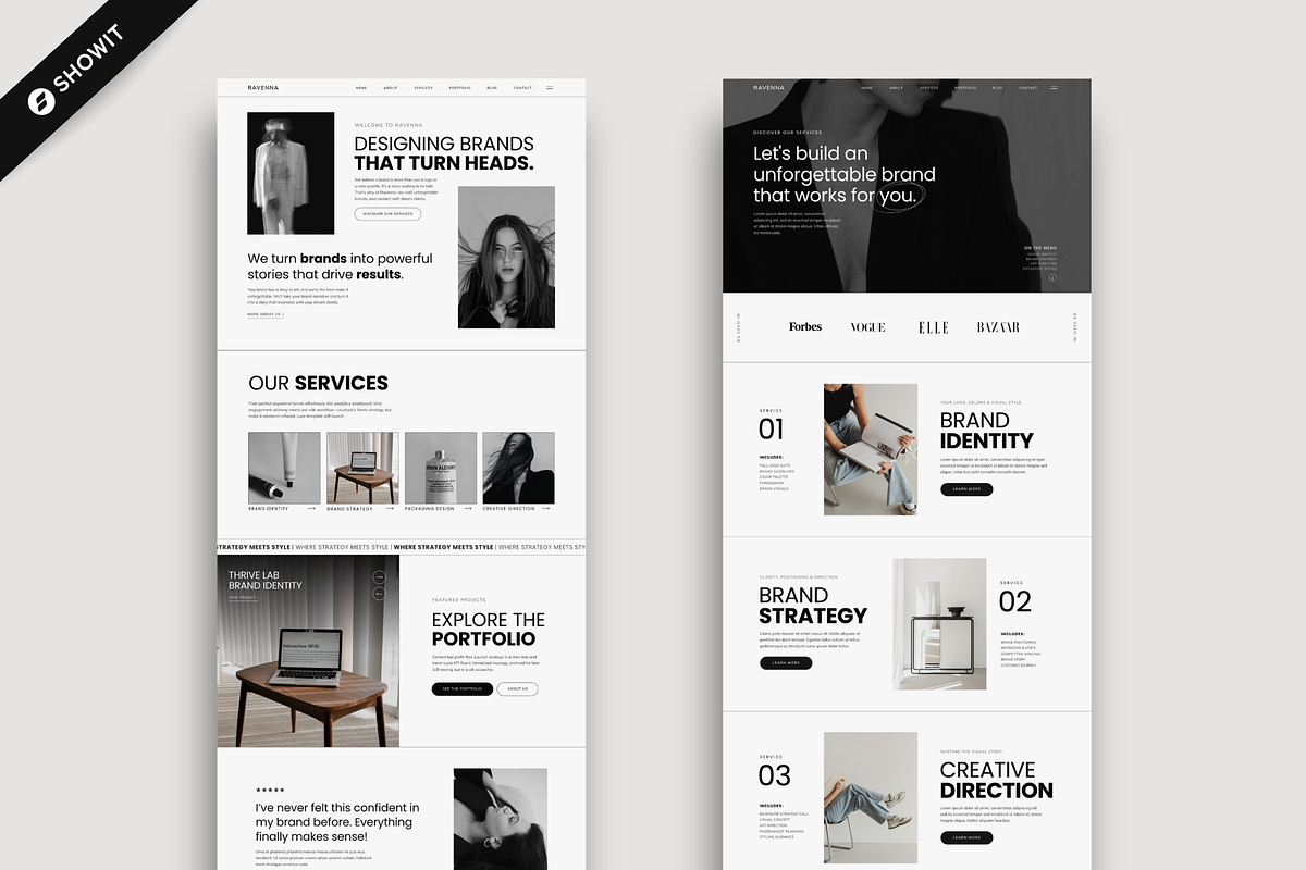 Showit Website Template | Ravenna, a Websites & App Template by Designorina (Photo 2 of 8)