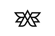 Letter a wings feather icon logo, a Branding & Logo Template by Buqancreative (Thumbnail 1 of 4)