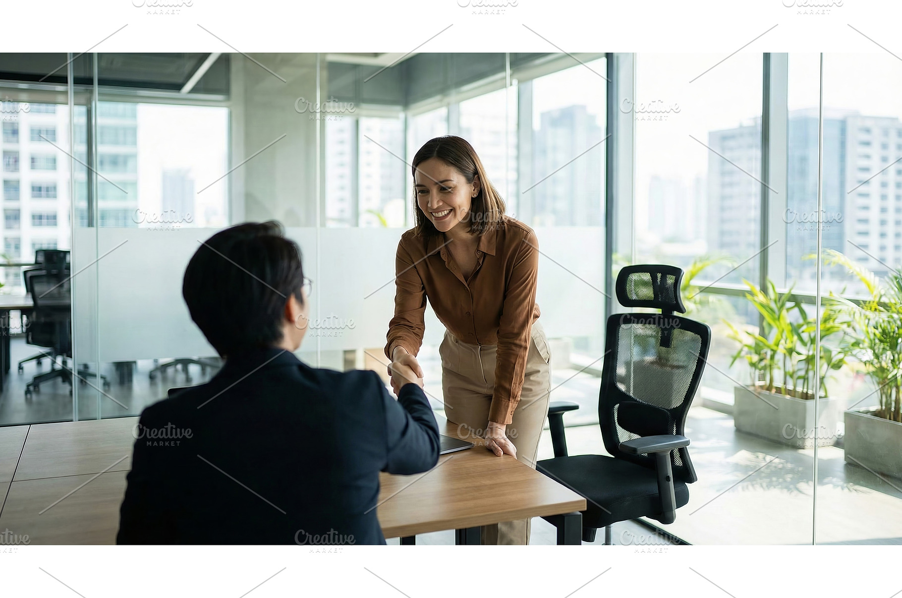 Handshake in Meeting, a Business Photo by CREATIVEDEF