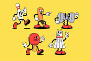 Cartoon Sports Characters, a Sport Illustration by Sandypramana (Thumbnail 5 of 10)