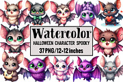 Halloween Character Spooky, an Illustration by Design Market (Thumbnail 1 of 3)