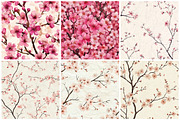 Pink Sakura Printable Texture, a Texture Graphic by CitraGraphics (Thumbnail 6 of 9)