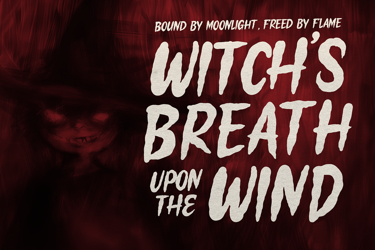 Tangkurak | Horror Font, a Font by gracetype_studio (Photo 3 of 12)