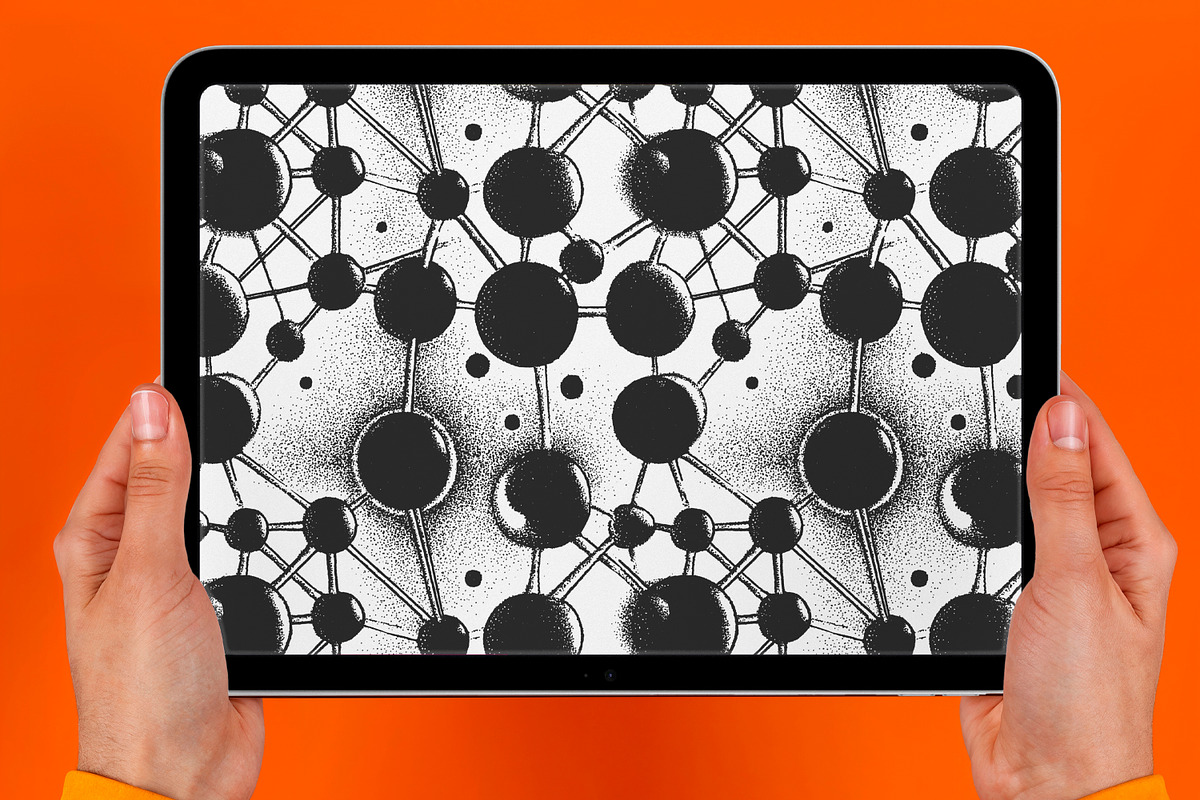 60 Mixed Motifs Procreate Brushes, a Brush Add-On by Heather Green Designs (Photo 11 of 12)