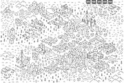 City Districts Icon Pack, an Object Illustration by Ilia Design (Thumbnail 3 of 14)