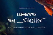 Blue Liquid Marker Font, a Font by Creativeqube Design (Thumbnail 11 of 13)
