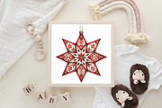 Christmas Nordic Christmas star PNG, an Illustration by Designking (Thumbnail 4 of 4)