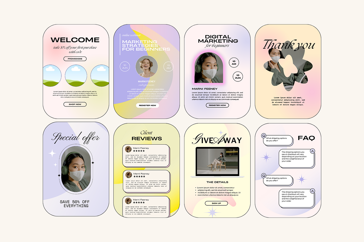 Retro Bundle, a Social Media Template by marmaries (Photo 17 of 19)