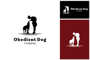Caring dog logo, a Branding & Logo Template by Atlantis X Nurman Arbai (Thumbnail 1 of 2)