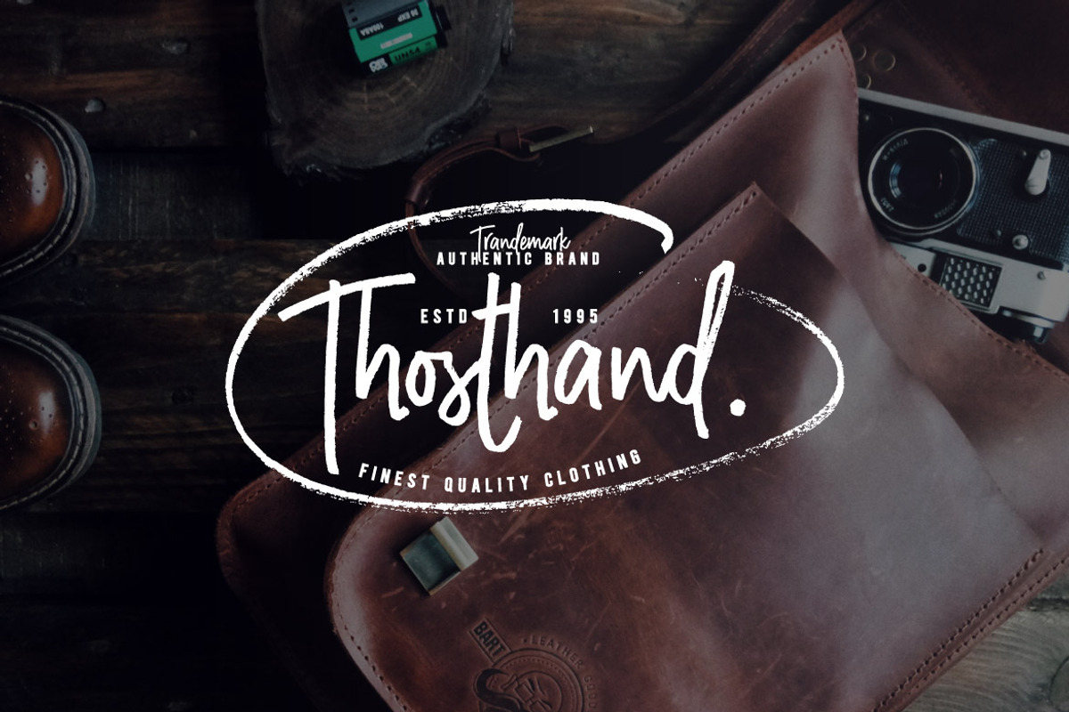 Maxdeath Brush, a Script Font by Thirtypath Studio (Photo 6 of 6)