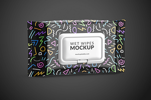 Wet Wipes Mockup