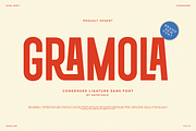 Gramola - Ligature Sans Font, a Sans Serif Font by Say Studio (Thumbnail 1 of 14)