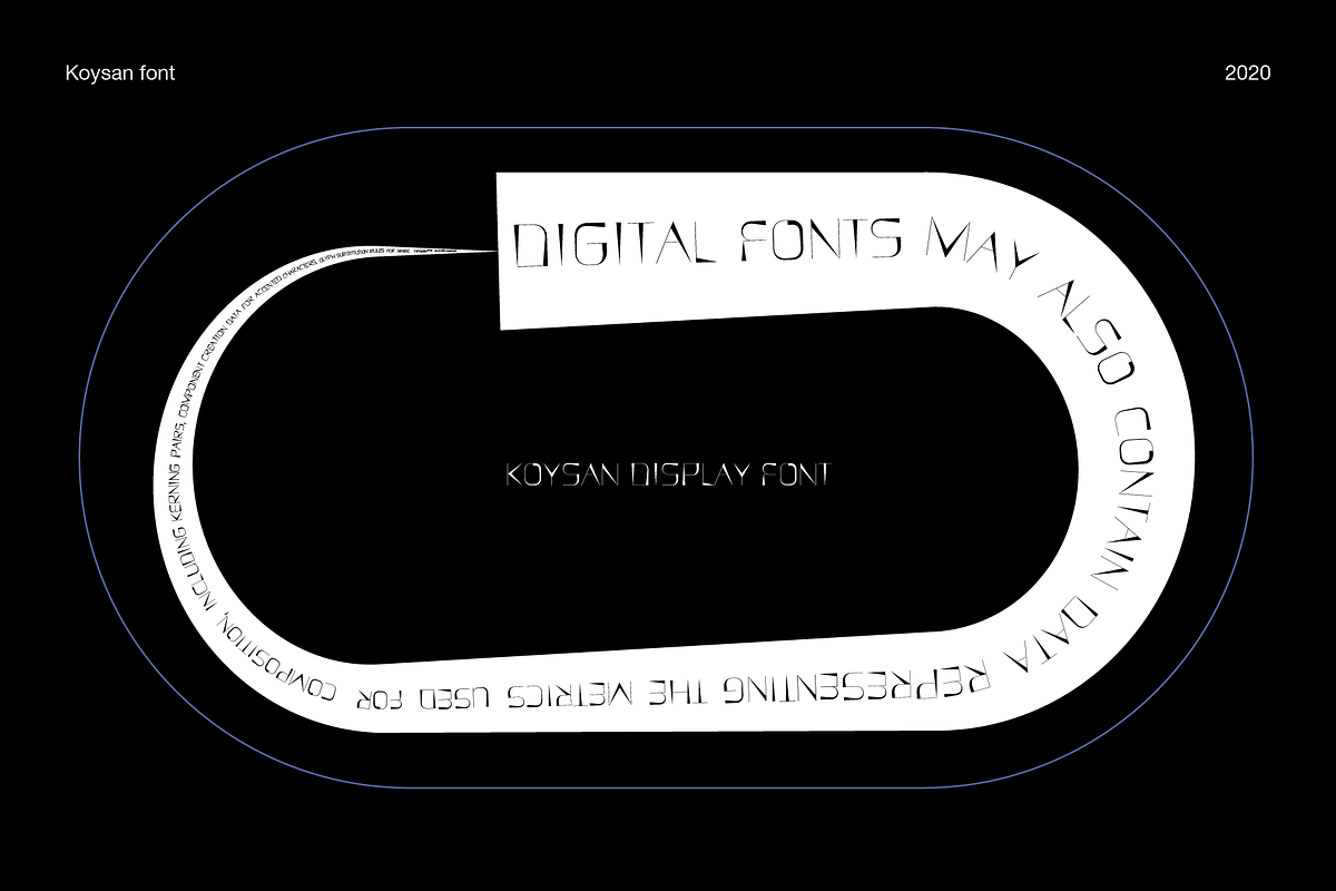 KOYSAN — Display font, a Sans Serif Font by Viktor Pesotsky | Fonts (Photo 15 of 16)