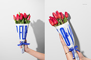 Bouquet Tissue Wrapping Paper Mockup, a Merchandise Mockup by creatsy5 (Thumbnail 19 of 22)