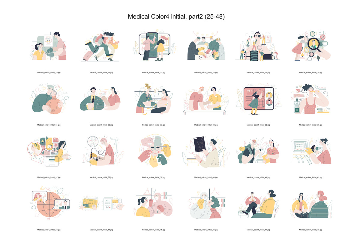 Medical, Part 2, colors 2&4, a Templates & Theme by Grivina's shop (Photo 11 of 19)