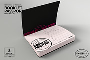 Booklet Passport Print MockUp, a Print Template by INCDesign (Thumbnail 3 of 10)