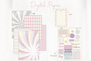 Pink Circus - vintage watercolor, an Illustration by Lolytop Studio (Thumbnail 8 of 8)