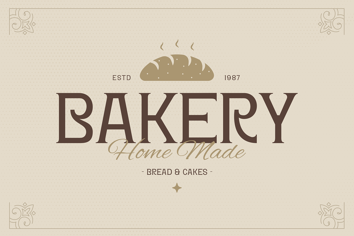 ROBOUS  -  Classy Retro Display Font, a Serif Font by StoricType (Photo 2 of 10)