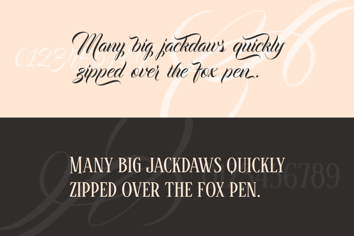 Bandung PRO - Luxury Wedding Font, a Script Font by dexsarharryfonts (Photo 4 of 9)