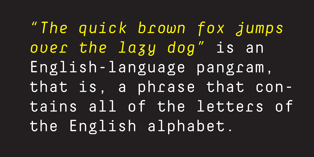 Decima Mono Round, a Font by TipografiaRamis (Photo 3 of 5)