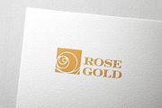 Rose Gold Logo, a Branding & Logo Template by Machel Design (Thumbnail 3 of 4)