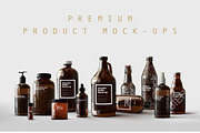 Amber Pump Bottle Mock-Up, a Pens & Pencil Mockup by TSOBG (Thumbnail 15 of 15)