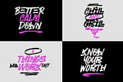 Black Finger Brush Font, a Blackletter Font by Rochart (Thumbnail 4 of 15)